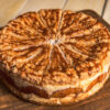 salted caramel apple cheesecake